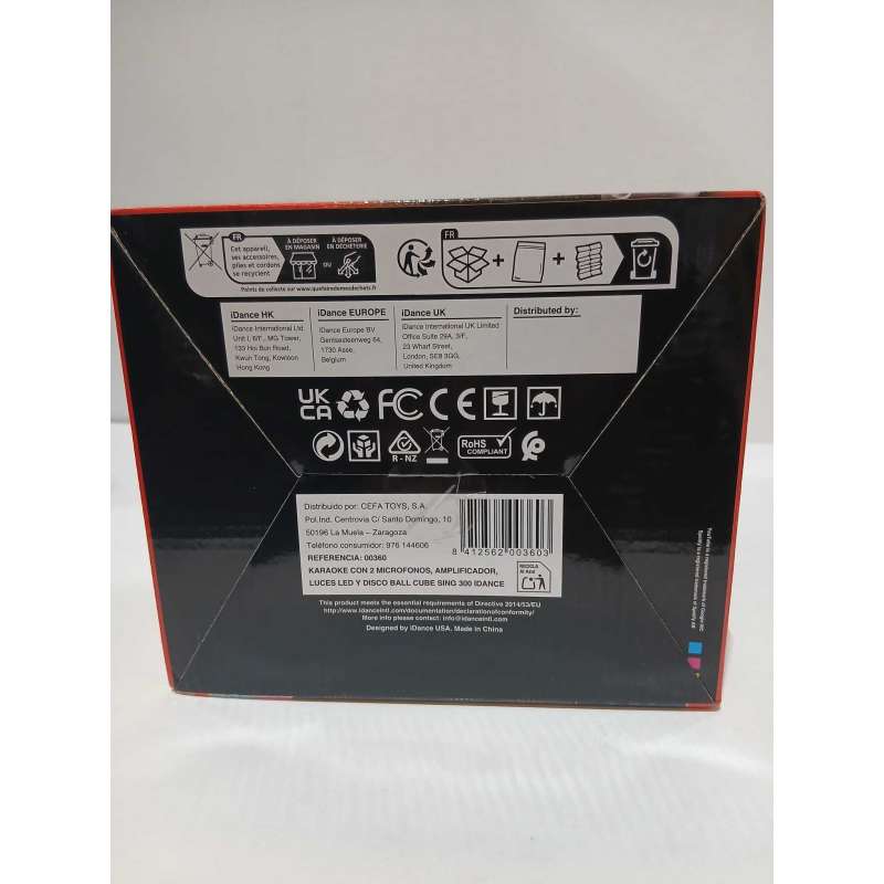 idance karaoke 2 microfonos disco ball (cefa - 00360 ) idance karaoke 2 microfonos disco ball (cefa - 00360 )
