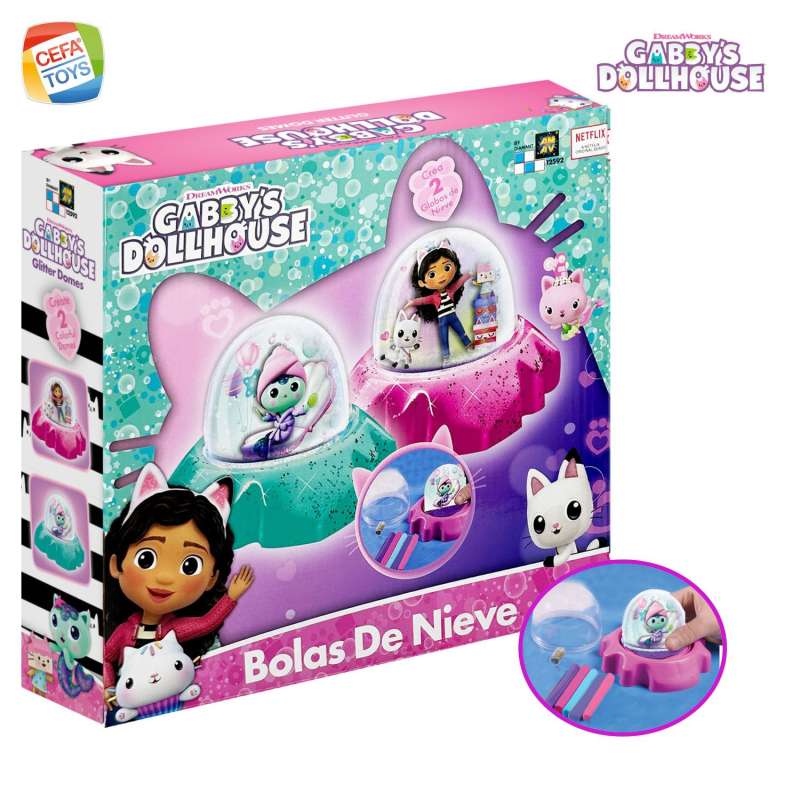 gabby´s dollhouse bolas de nieve (cefa - 00950) gabby´s dollhouse bolas de nieve (cefa - 00950)