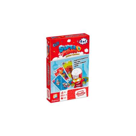 superzings juego cartas 4 en 1