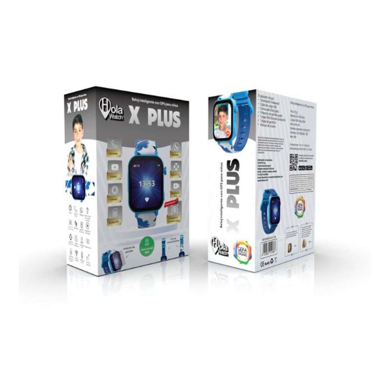 holawatch reloj inteligente x-plus blue (cefa - 01136)