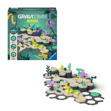 gravitrax junior starter set l - jungle (ravensburger - 27499)
