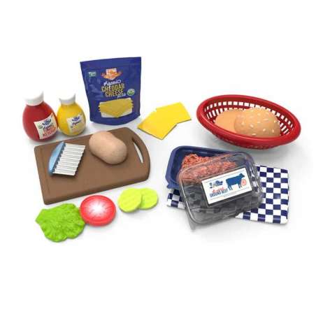 little tikes creative chefs kit hambuerguesas y patatas ( mga - 643194euc)