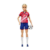 barbie muÑeca futbolista camiseta roja (mattel - hcn17) barbie muÑeca futbolista camiseta roja (mattel - hcn17)