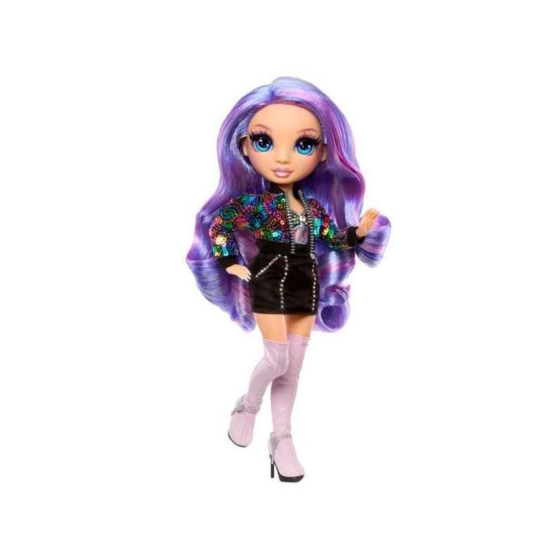 rainbow high style icons muÑeca fashion violet (mga - 431602euc) rainbow high style icons muÑeca fashion violet (mga - 431602euc)