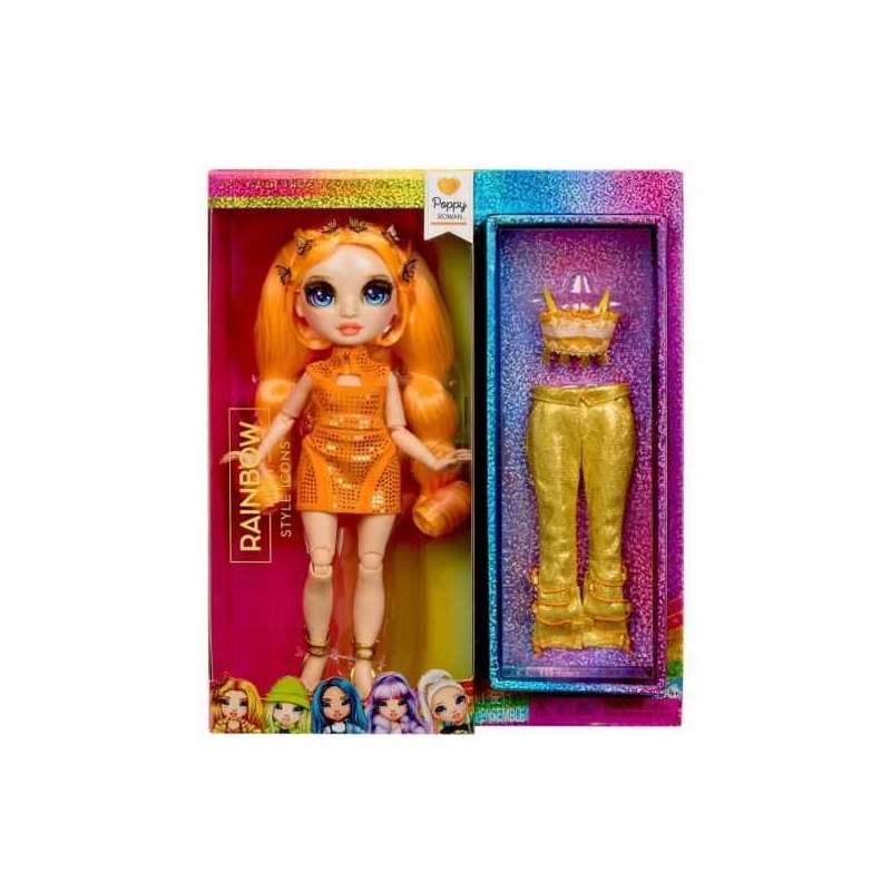rainbow high style icons muÑeca fashion poppy (mga - 431626euc) rainbow high style icons muÑeca fashion poppy (mga - 431626euc)