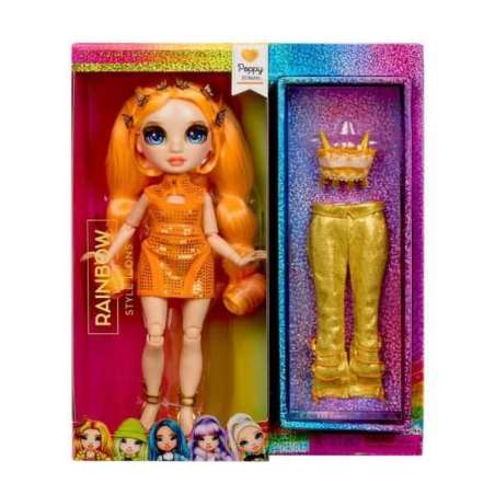 rainbow high style icons muÑeca fashion poppy (mga - 431626euc)
