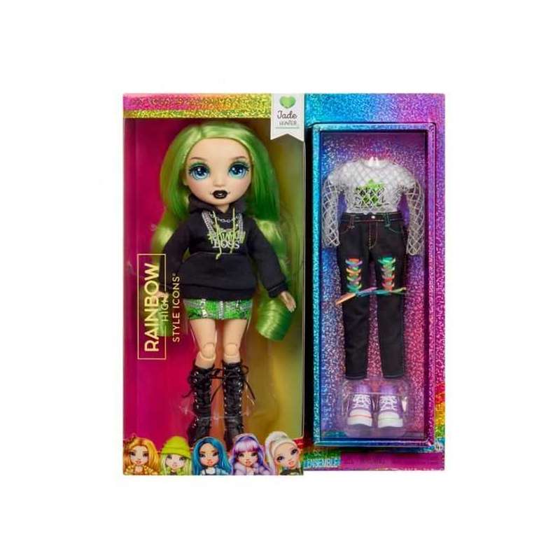 rainbow high style icons muÑeca fashion jade ( mga - 431633euc) rainbow high style icons muÑeca fashion jade ( mga - 431633euc)