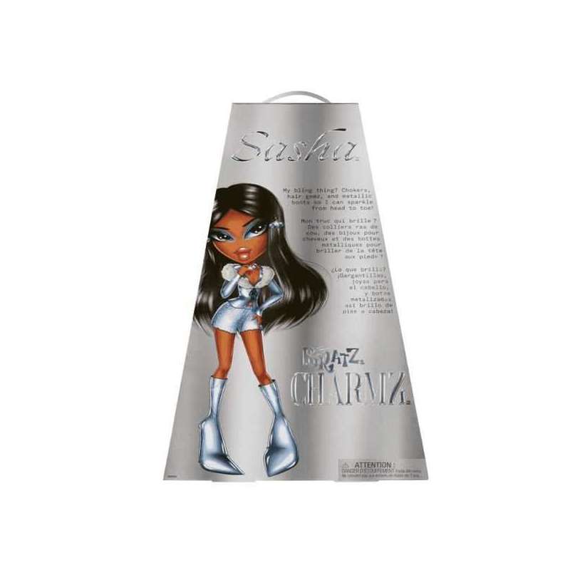 bratz stilin charmz doll sasha (mga - 599364euc) bratz stilin charmz doll sasha (mga - 599364euc)