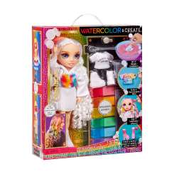 rainbow high muÑeca watercolor morado