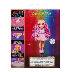 rainbow high muÑeca watercolor morado