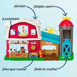 fisher little people diversion en la granja (mattel - jgx09)