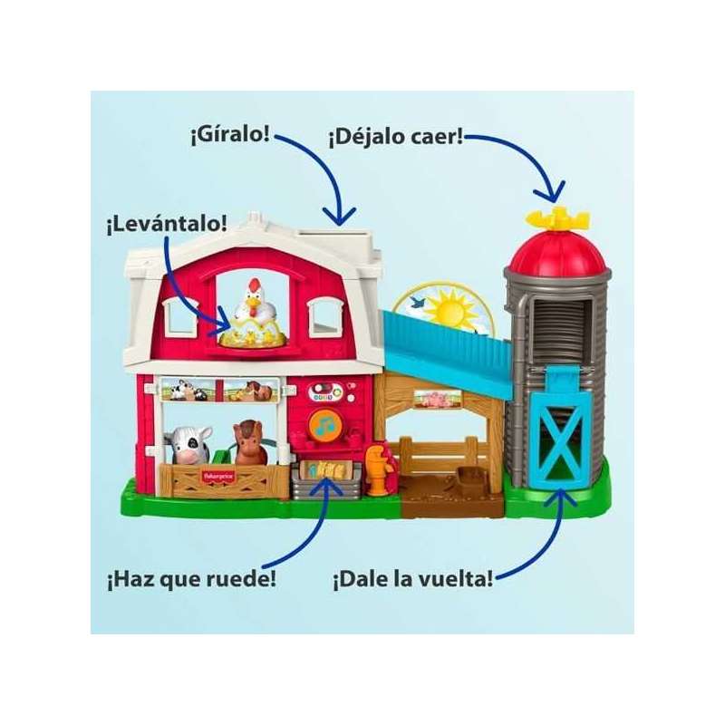 fisher little people diversion en la granja (mattel - jgx09)