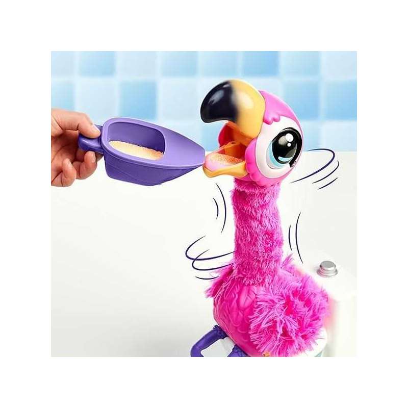 moose little live pets flamingo the poop (moose toys - 26222)
