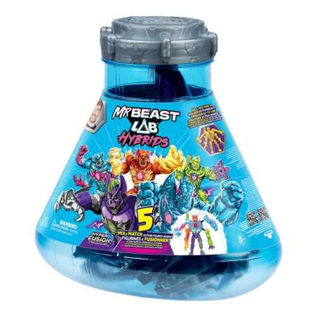 moose mr beast figuras lab hybrid pack de 5 (moose toys - 24910)