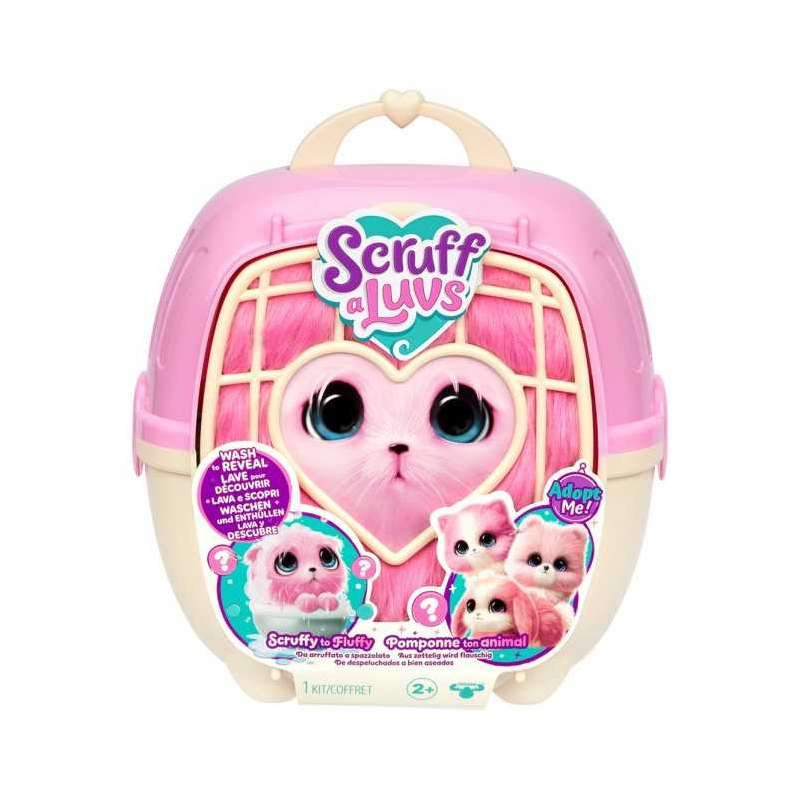 moose scruff a luvs peluche pet rosa (moose toys - 30326) moose scruff a luvs peluche pet rosa (moose toys - 30326)