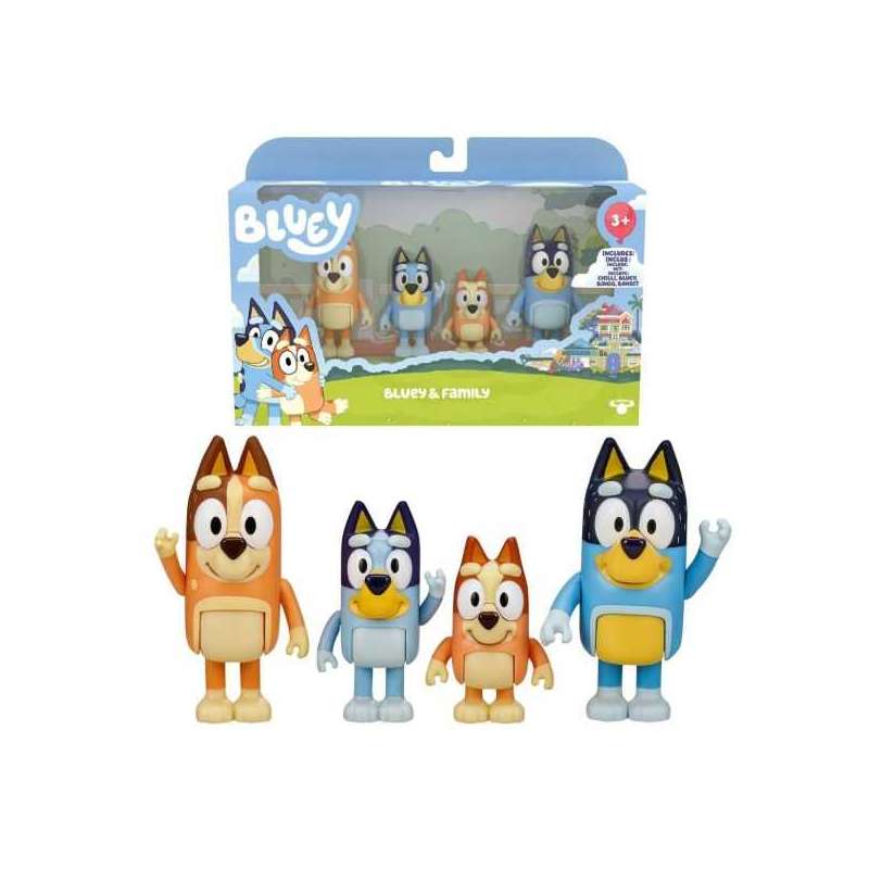 moose bluey pack 4 figuras familia moose toys - 13009) moose bluey pack 4 figuras familia moose toys - 13009)