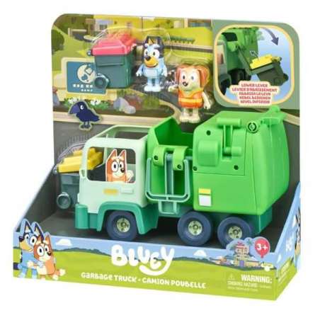 moose bluey camion de la basura (moose toys - 17170)