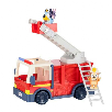 moose bluey camion de bomberos + 2 figuras (moose toys - 17610)