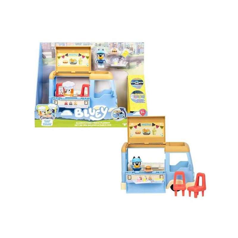moose bluey food truck playset (moose toys iberia - 18919)