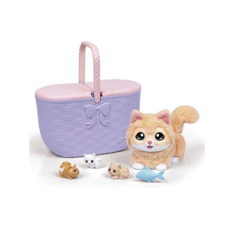 moose little live mama surprise kitty (moose toys - 26785)