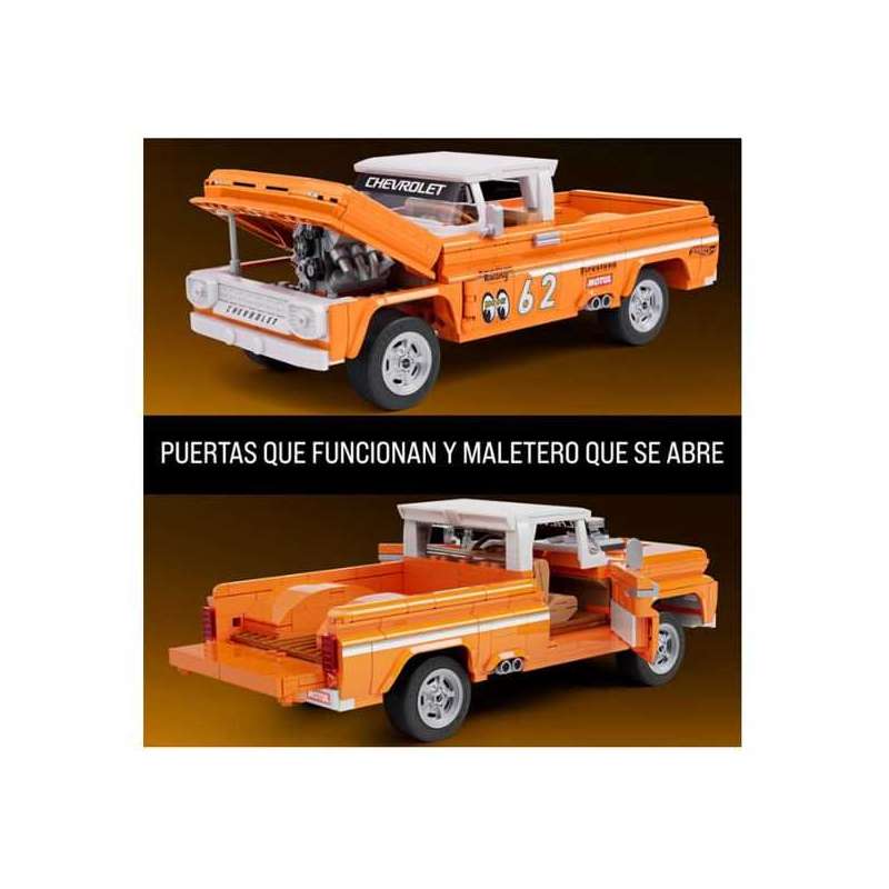 mega hot wheels elite 62 chevrolet pick-up (mattel - jft20) mega hot wheels elite 62 chevrolet pick-up (mattel - jft20)