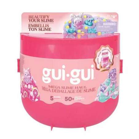 moose gui-gui mega slime haul beautify your slime (moose toys - 90759 )