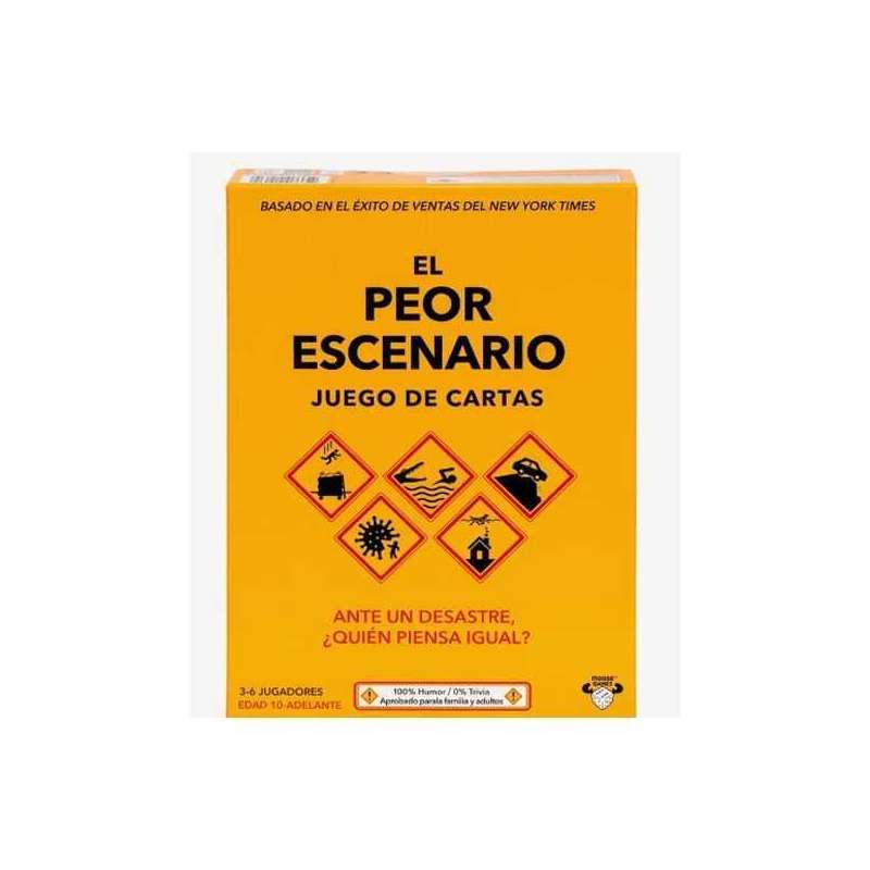 moose el peor escenario juego de cartas (moose toys - 91061)