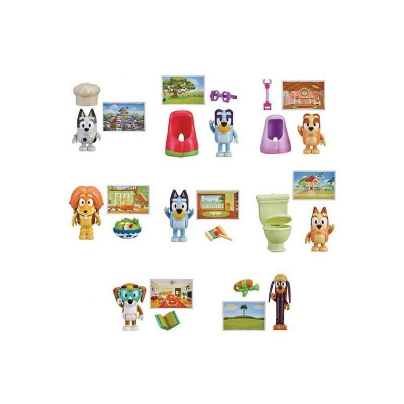 moose bluey story starters surtidos (moose toys - 19533)