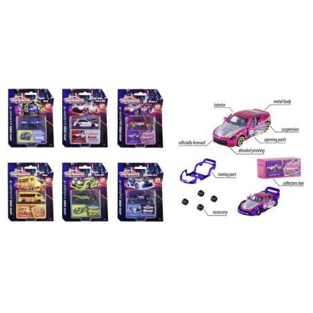 majorette coche serie japon deluxe 6 surtidos (simba - 212051030)