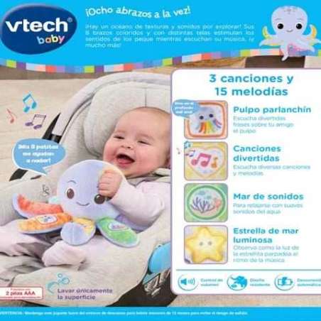 vtech peluche colores pulpito patitas (vtech - 577922)