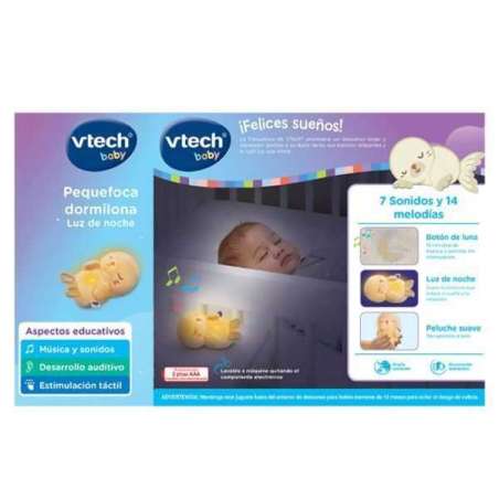 vtech pequefoca dormilona luz de noche (vtech - 592822)