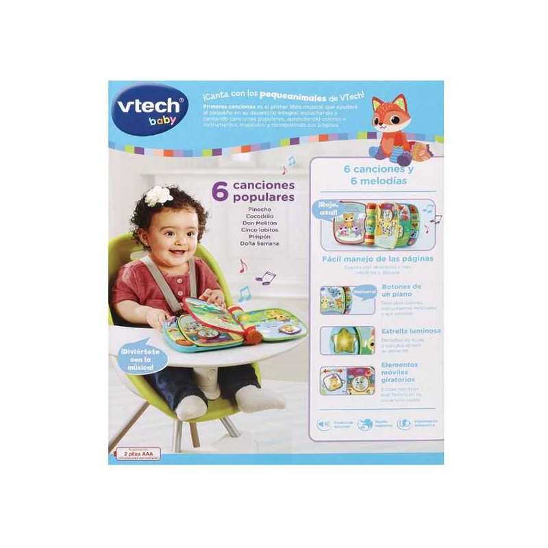 vtech libro primeras canciones (vtech - 166777) vtech libro primeras canciones (vtech - 166777)