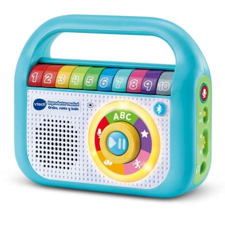 vtech reproductor musical graba , canta (615522)