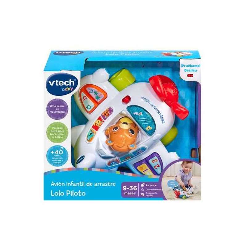 vtech avion infantil de arrastre lolo ( vtech - 567922)