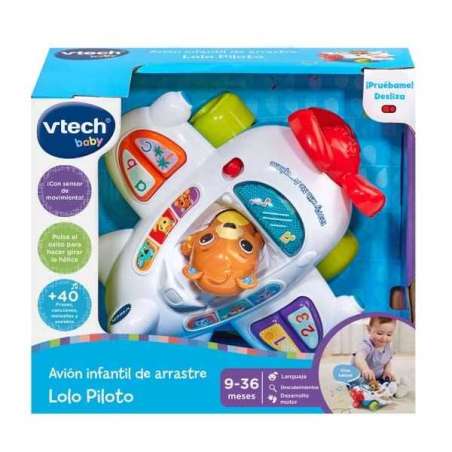 vtech avion infantil de arrastre lolo ( vtech - 567922)