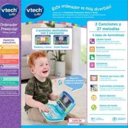 vtech ordenador preescolar musica y letras (576422)