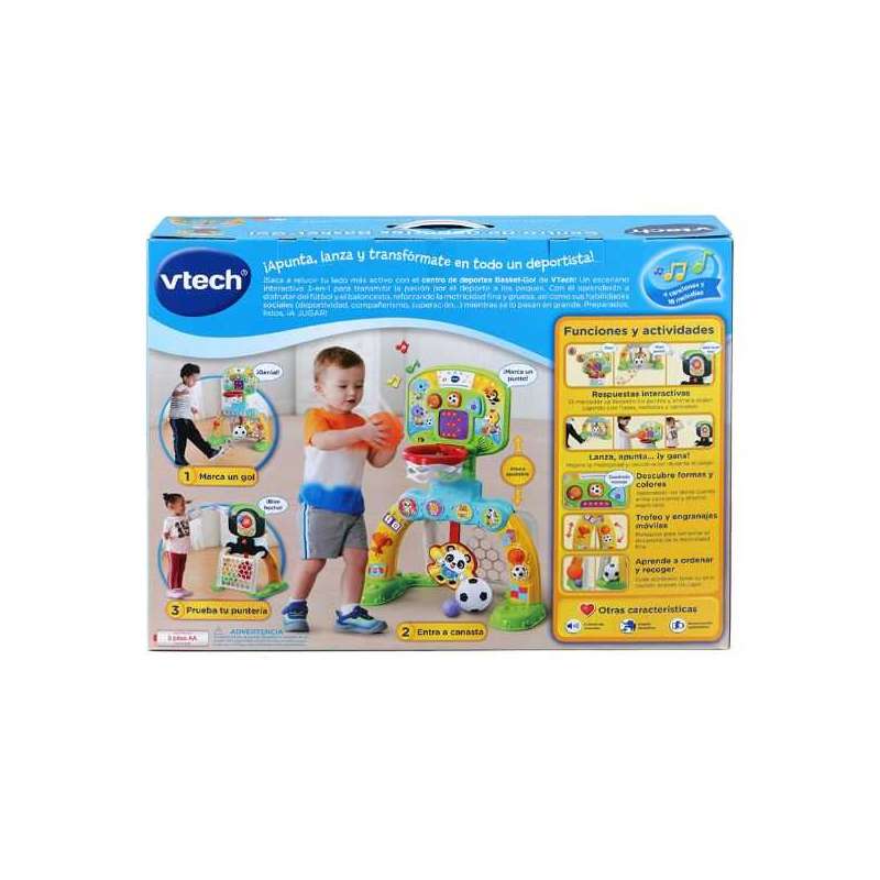 vtech centro de deportes basket gol ( vtech - 533522)