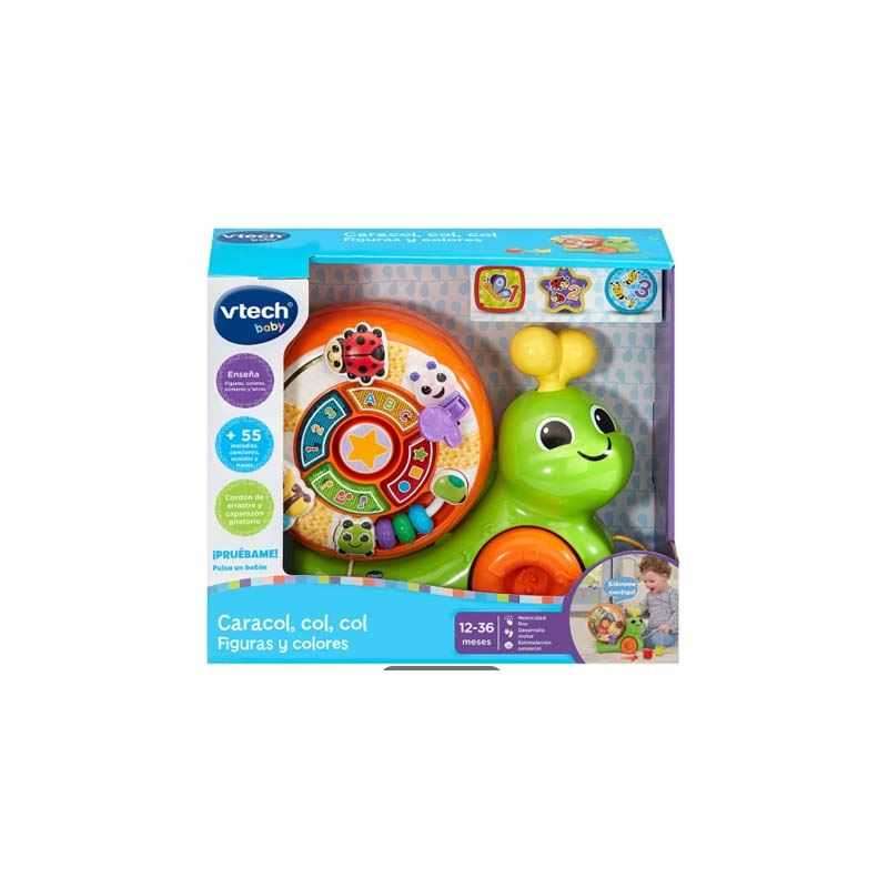 vtech caracol arrastre figuras y colores (572222)