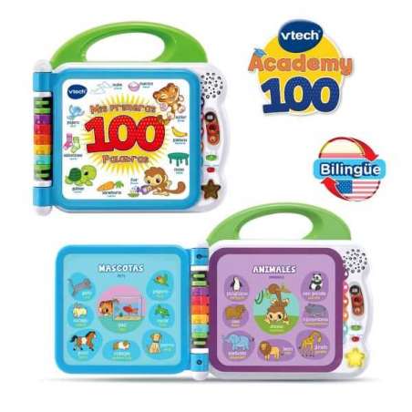 vtech mis primeras 100 palabras bilingue ( vtech - 601547)