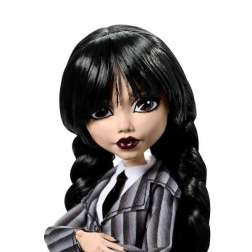 monster high wednesday uniforme colegio (mattel - hxj04)