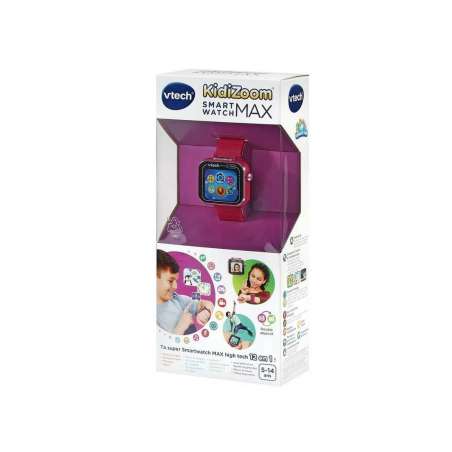 vtech kidizoom swartwatch max frambuesa (vtech - 531617)