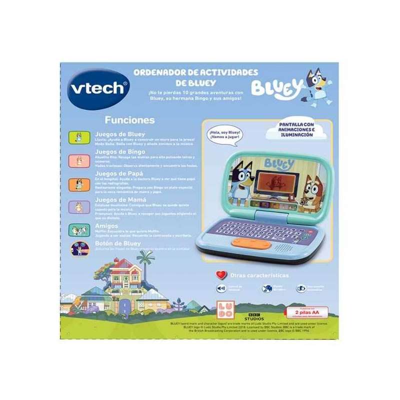 vtech ordenador de bluey (vtech - 530922) vtech ordenador de bluey (vtech - 530922)