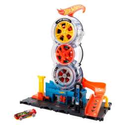 hot wheels city tienda de neumaticos (mattel - hdp02)