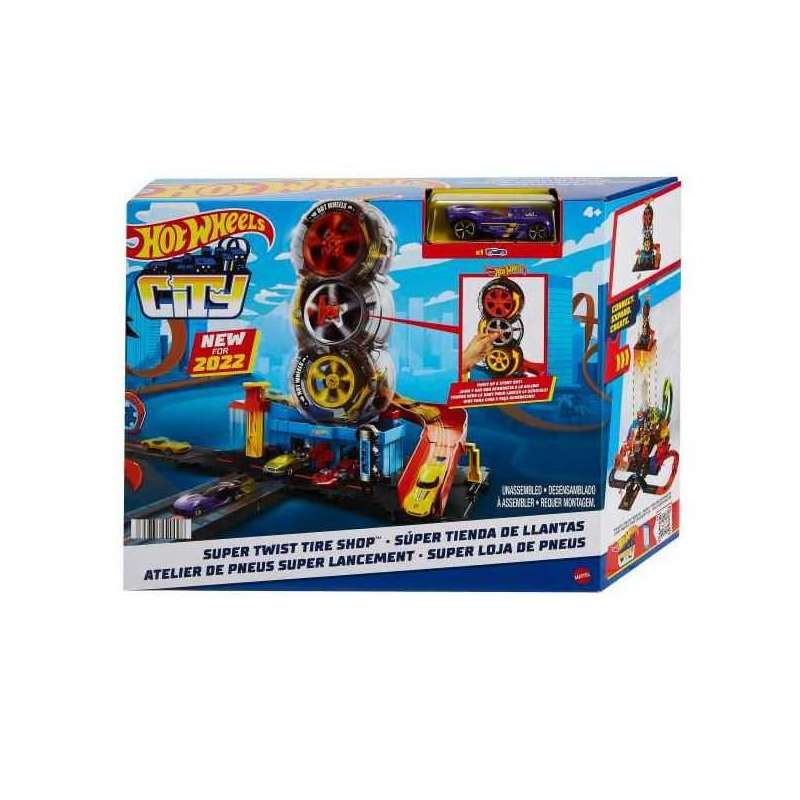 hot wheels city tienda de neumaticos (mattel - hdp02) hot wheels city tienda de neumaticos (mattel - hdp02)