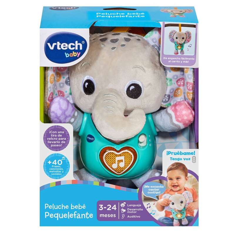 vtech peluche bebe pequelefante (vtech - 566722) vtech peluche bebe pequelefante (vtech - 566722)
