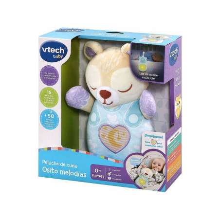 vtech peluche de cuna osito melodia ( vtech - 539822)