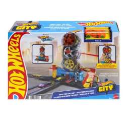 hot wheels city tienda de neumaticos (mattel - hdp02)