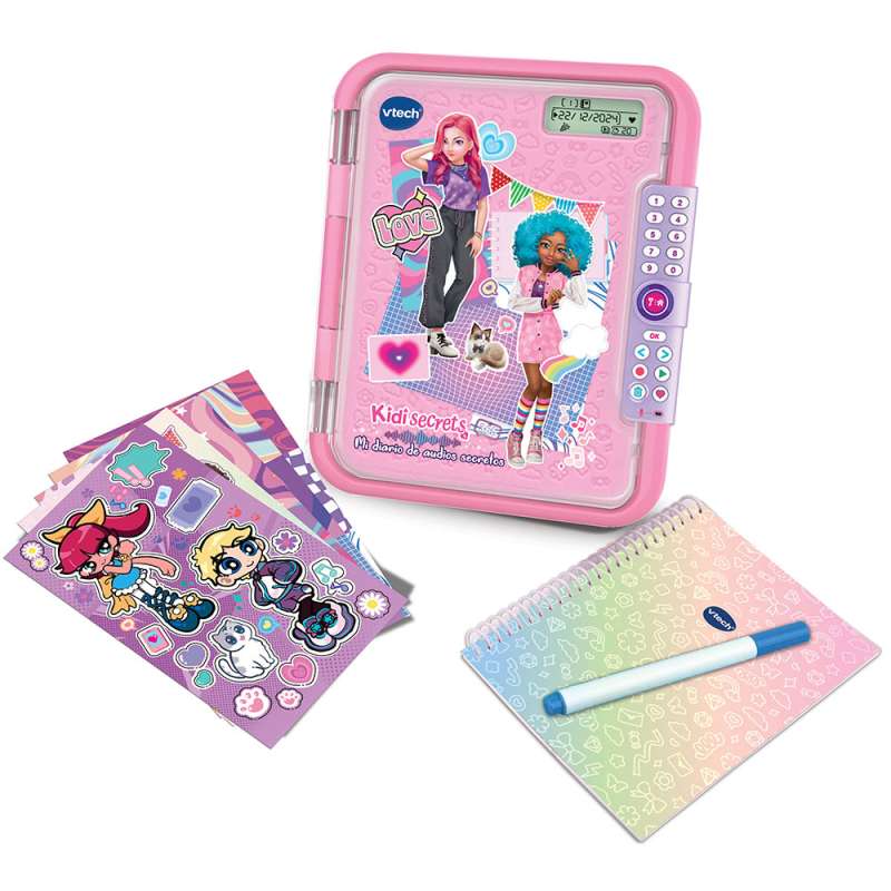 vtech kidisecrets 365 mi diario de audios secretos (vtech - 581922) vtech kidisecrets 365 mi diario de audios secretos (vtech - 581922)