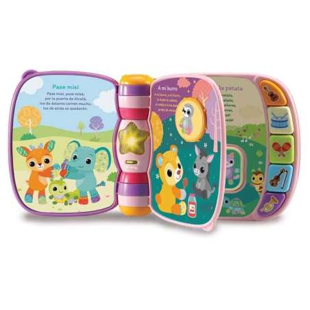 vtech libro primeras canciones rosa (vtech - 166787)