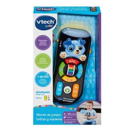 vtech mando de juegos letras y numeros (vtech - 607767)
